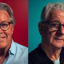Zwei Legenden im Zwiegespräch: Bernhard Russi (l.) und Marcel Reif.