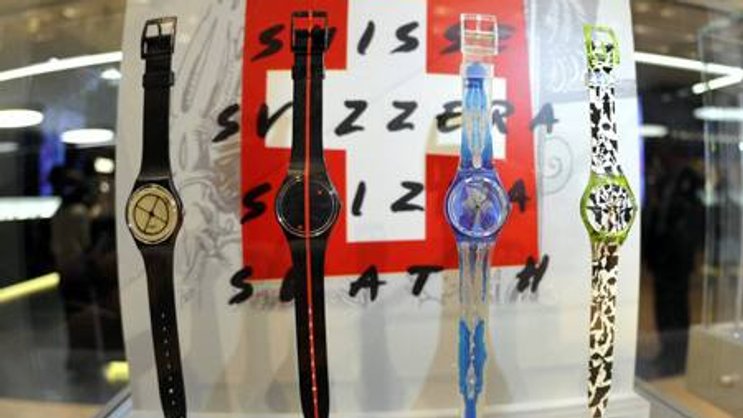 Produkte, Geschäftsmodell und Kundenerlebnisse von Swatch bekommen Lob. (Bild: Keystone)