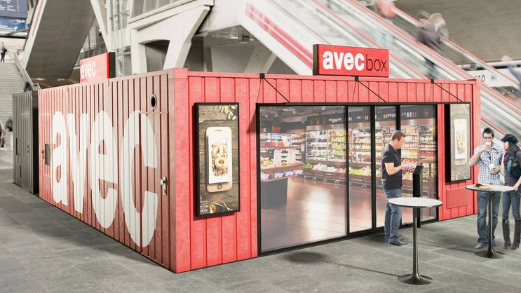 Avec Box: Das neue Ladenformat von Valora.