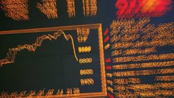 Börsenkurs der Schweizer Börse: Iran-Krieg belastet die Renditen. 