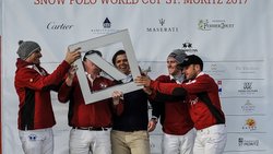Polo-Mannschaft der Deutschen Bank: Die Bank wirbt in dieser Sportart um vermögende Kunden.