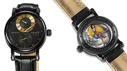 Regulator Classic Playboy Limited Edition: Pin-up-Girl auf der Rückseite. Chronoswiss