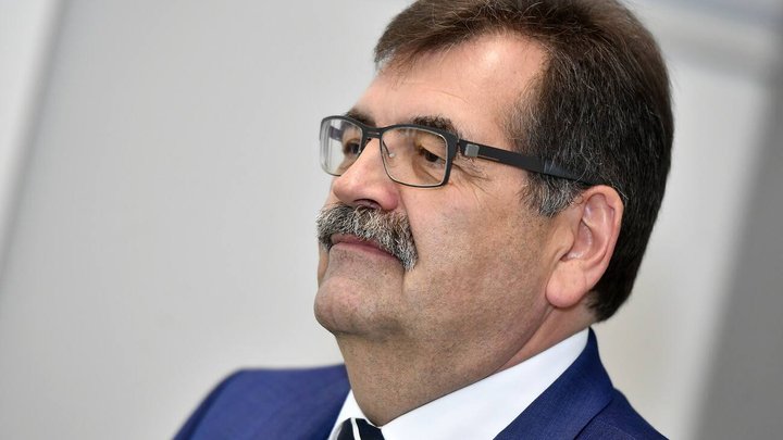 Bombardier-Schweiz-Chef Stephane Wettstein an einer Medienkonferenz in Zuerich am Mittwoch, 6. November 2019. (KEYSTONE/Walter Bieri)