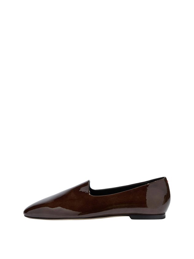 Loafer Vanna aus mokkafarbenem Glattleder, von Aeyde, ca. Fr. 375.–.
