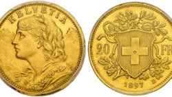 Ein Vreneli von 1897 aus Gondogold.