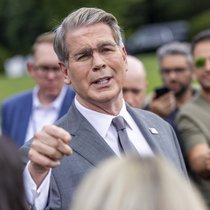 US-Finanzminister Scott Bessent handelte früher für Investmentgesellschaften an den Finanzmärkten. Zurzeit tut er dies für die Trump-Regierung.