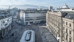 Bankenplatz Schweiz: Die grossen Player haben ehrgeizige Pläne. Keystone