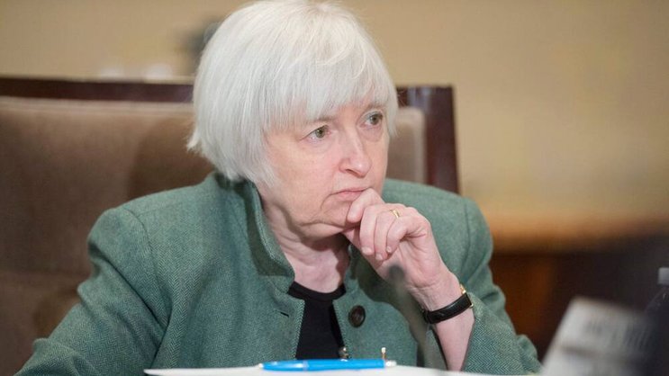 Janet Yellen: Dreht die Fed wieder an der Zinsschraube? Keystone