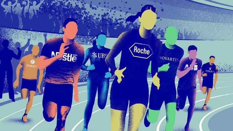 ROCHE VOR NESTLÉ UND NOVARTIS: Im Rennen um die wertvollsten Marken der Schweiz liegen derzeit die Grosskonzerne vorne.