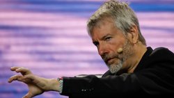 «Ich denke, von hier an wird es weiter bergauf gehen»: Strategy-CEO Michel Saylor.