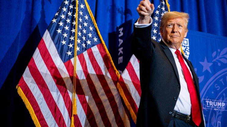 Messias der Branche: Krypto hatte in den USA bisher keinen leichten Stand. Mit Donald Trump soll sich das ändern.