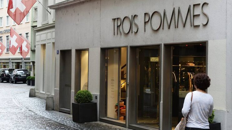 Trois Pommes in Zürich: Das Mode-Laden-Imperium von Trudie Götz schrumpft.Keystone