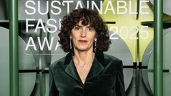 Francesca Bellettini im September bei den CNMI Sustainable Fashion Awards 2025.