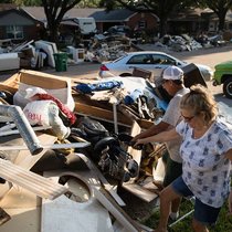 Wirbelsturm «Harvey»: Die Schadenssumme ist noch unbekannt.  Keystone