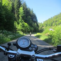 Motorradfahren: Wenn man nicht nach den kürzesten Wegen sucht, sondern nach den schönsten.