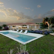 Eine Villa mit Pool in Portugal (ein Objekt im Angebot von Jaap Super): Viele Schweizerinnen und Schweizer kaufen sich ein zweites Heim im iberischen Land.