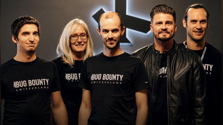 Dieses Team erhielt eine saftige Finanzspritze: Lukas Heppler, Susanna Dolder, Florian Badertscher, Sandro Nafzger (CEO), Peter Weber (v.l.).