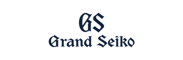 Logo Grand Seiko transparent blau