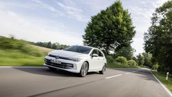 David Schnapp düste mit dem Golf TDI über die Nordseeinsel Sylt.