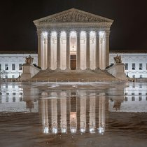 Das Gebäude des Obersten Gerichtshofs in Washington, D.C. 