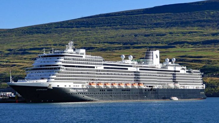 Das Kreuzfahrtschiff «Koningsdam» der niederländischen Holland America Lijn.