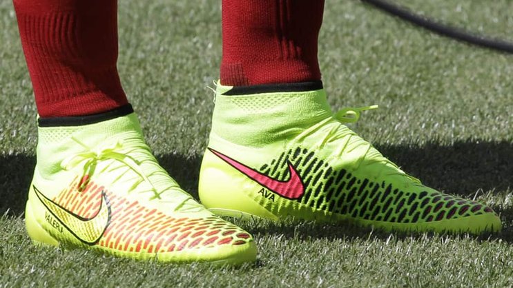 Nike erwartet ungebremstes Wachstum im Fußballgeschäft. Keystone