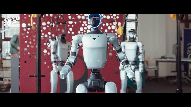 Screenshot aus dem neuen Dokumentarfilm der GZA AG, der zeigt, wie die Greater Zurich Area zum europäischen Zentrum für Robotik wird. Eine Produktion der GZA AG und der Agentur Blast Off, demnächst online.
