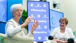 IWF-Chefin Christine Lagarde: Die Französin warnt vor den Folgen der Handelskonflikte für die Weltkonjunktur.