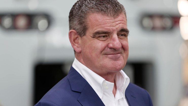 Peter Spuhler, Verwaltungsratspräsident von Stadler Rail, im Werk des Zugherstellers in Berlin-Pankow im Jahr 2020.