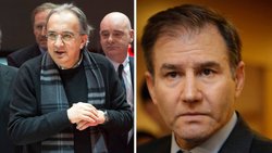 Glanz und Elend 2015: Fiat-Chef Sergio Marchionne (l.) und Glencore-Chef Ivan Glasenberg.Keystone