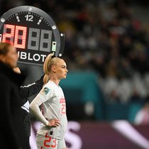 Als Nati-Spielerin Alisha Lehmann gegen die Philippinen die WM-Bühne in Neuseeland betrat, gab Hublot den Wechsel per Anzeigetafel bekannt.