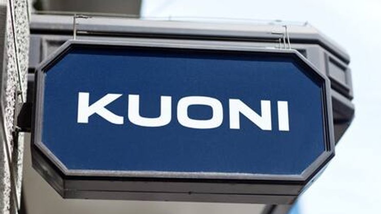 Das Kuoni-Logo ist künftig an weniger Standorten zu sehen. (Bild: Keystone)