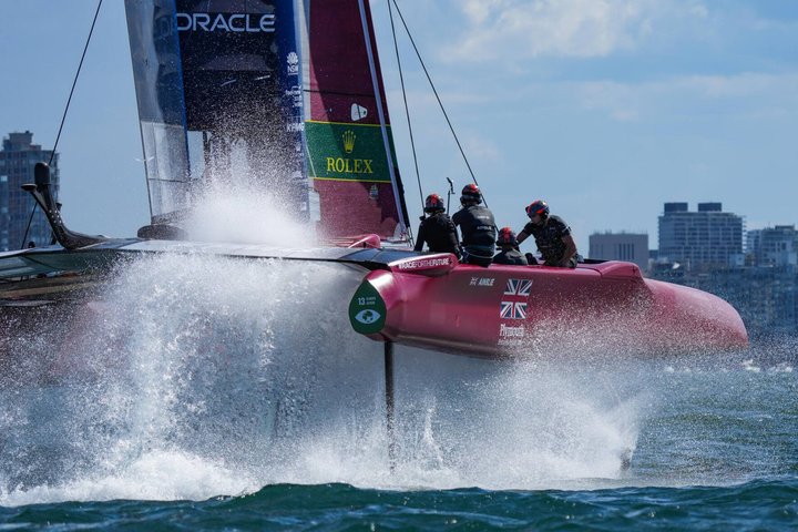 Erstmals Genfersee: Im September fand ein SailGP mit Hauptsponsor Rolex erstmals auf dem Lac Léman statt.