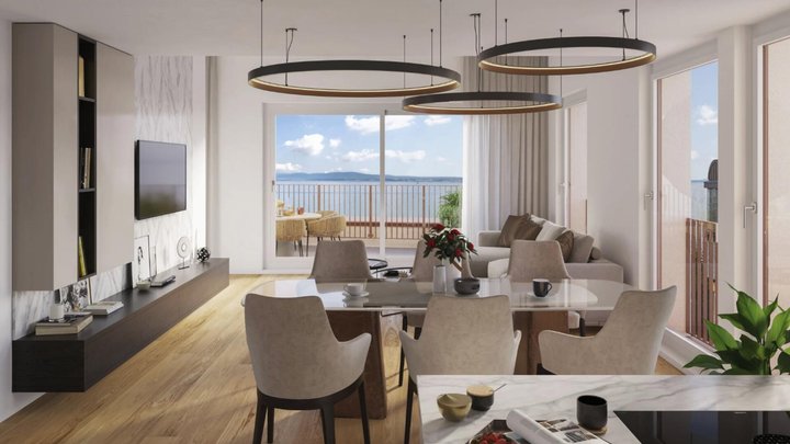 Eine 3,5-Zimmer-Wohnung mit 91 Quadratmetern kostet 850'000 Franken.