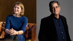 Streithähne: Die ehemalige Ava-Chefin Lea von Bidder und Kimon Angelides, FemTec Health.