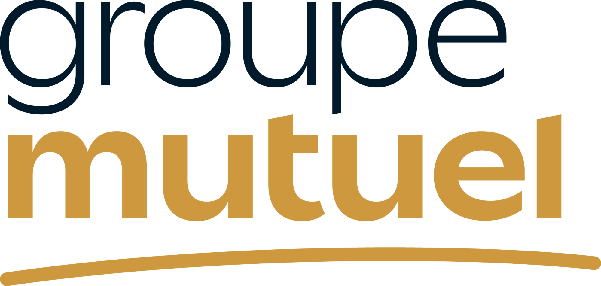 Groupe Mutuel LOGO DE & FR übereinander transparent