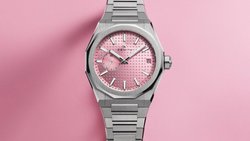 Die Uhr Defy Skyline Pink steht ganz im Zeichen der «Breast Cancer Awareness». Ein Teil des Umsatzes spendet Zenith.