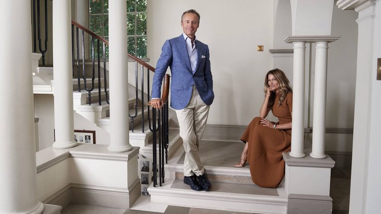 Ernesto Bertarelli, hier mit Ehefrau Kirsty, besitzt das grösste Vermögen im Kanton Bern.