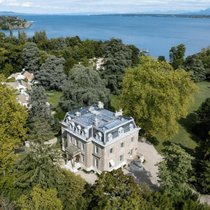 Jetzt steht sie zum Verkauf: 1985 schrieb die Schweiz in der Villa Fleur d’Eau am Genfersee an der Weltgeschichte mit.