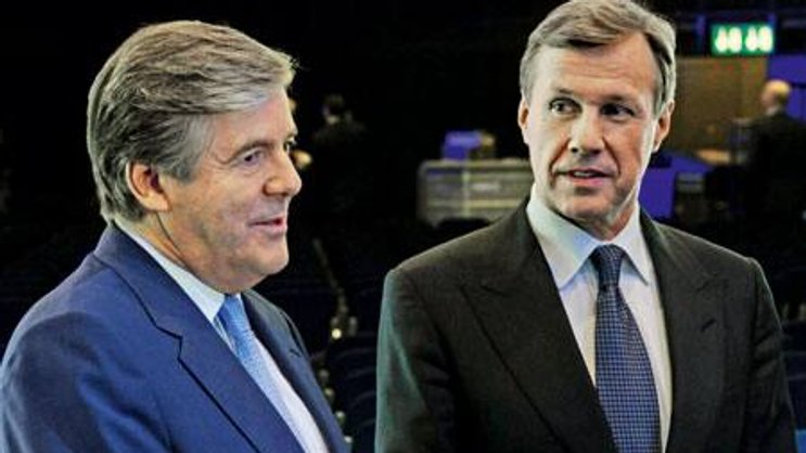Josef Ackermann (links) und Martin Senn: Wer repräsentiert die «Zürich»?