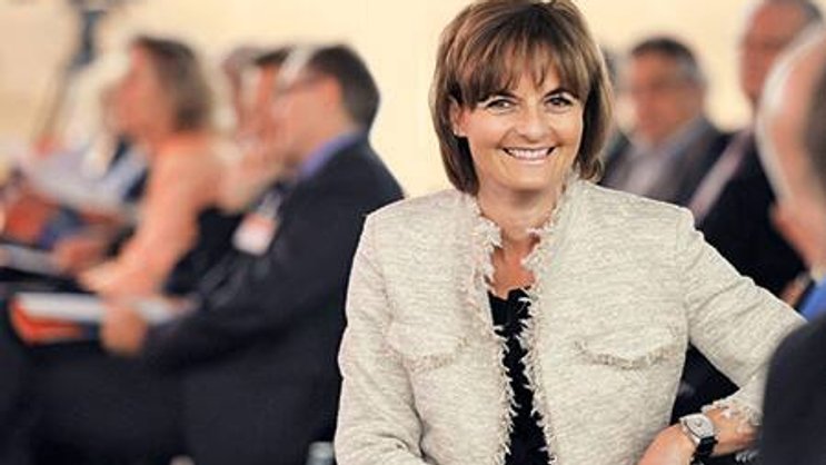 «Positive Geschäftsentwicklung»: Ruth Metzler.
