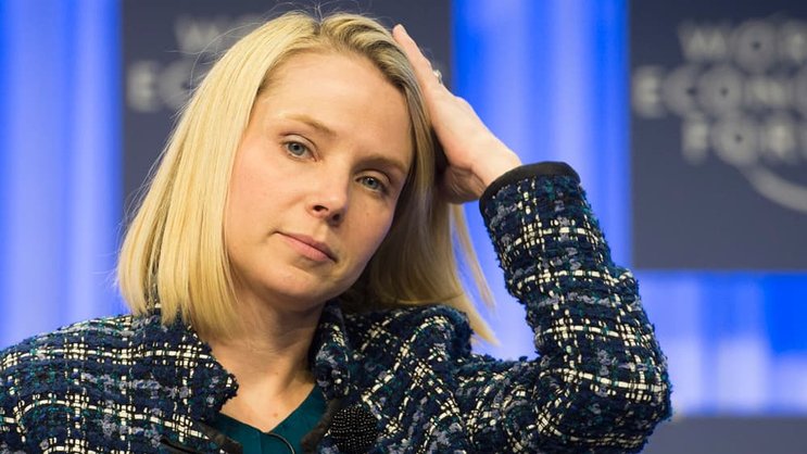 Bekommt gehörig Gegenwind: Yahoo-Chefin Marissa Mayer. Keystone