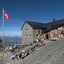 Ein neues Rekordjahr für den Schweizer Alpen-Club (SAC). Im Bild: die Blüemlisalphütte im Kanton Bern.