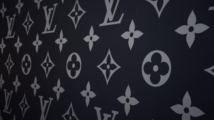 Das ikonische Muster von Louis Vuitton.