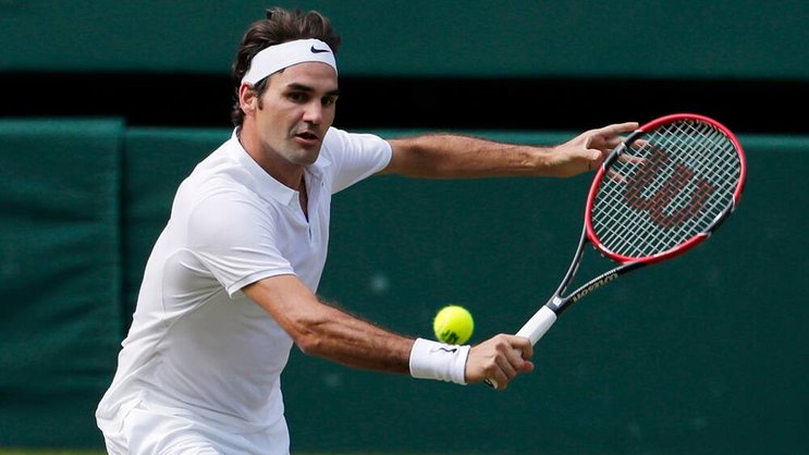 Roger Federer: Im Verkauf von Tennisprodukten dominiert der Onlinehandel. Keystone