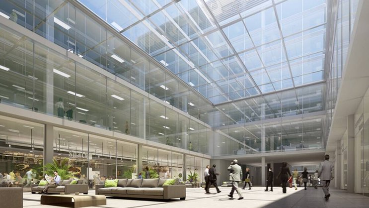 Das Ambassador House Glattbrugg: Mit 50'000 Quadratmetern eines der grösseren Projekte.PR