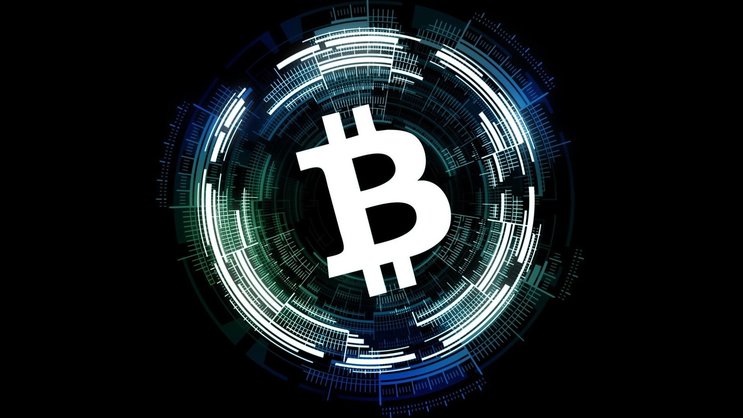 Das Symbol für Bitcoin - tatsächliche Münzen existieren aber nicht.