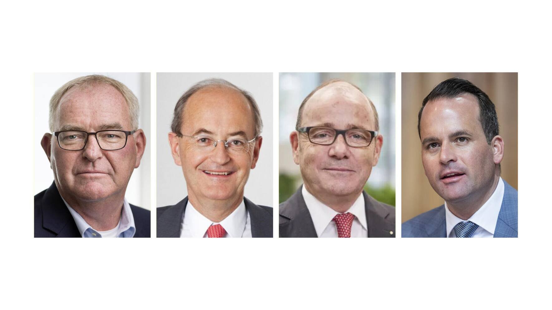 Christoph Mäder, Felix Ehrat, ­Kaspar Wenger, Damian Müller (v.l.).
