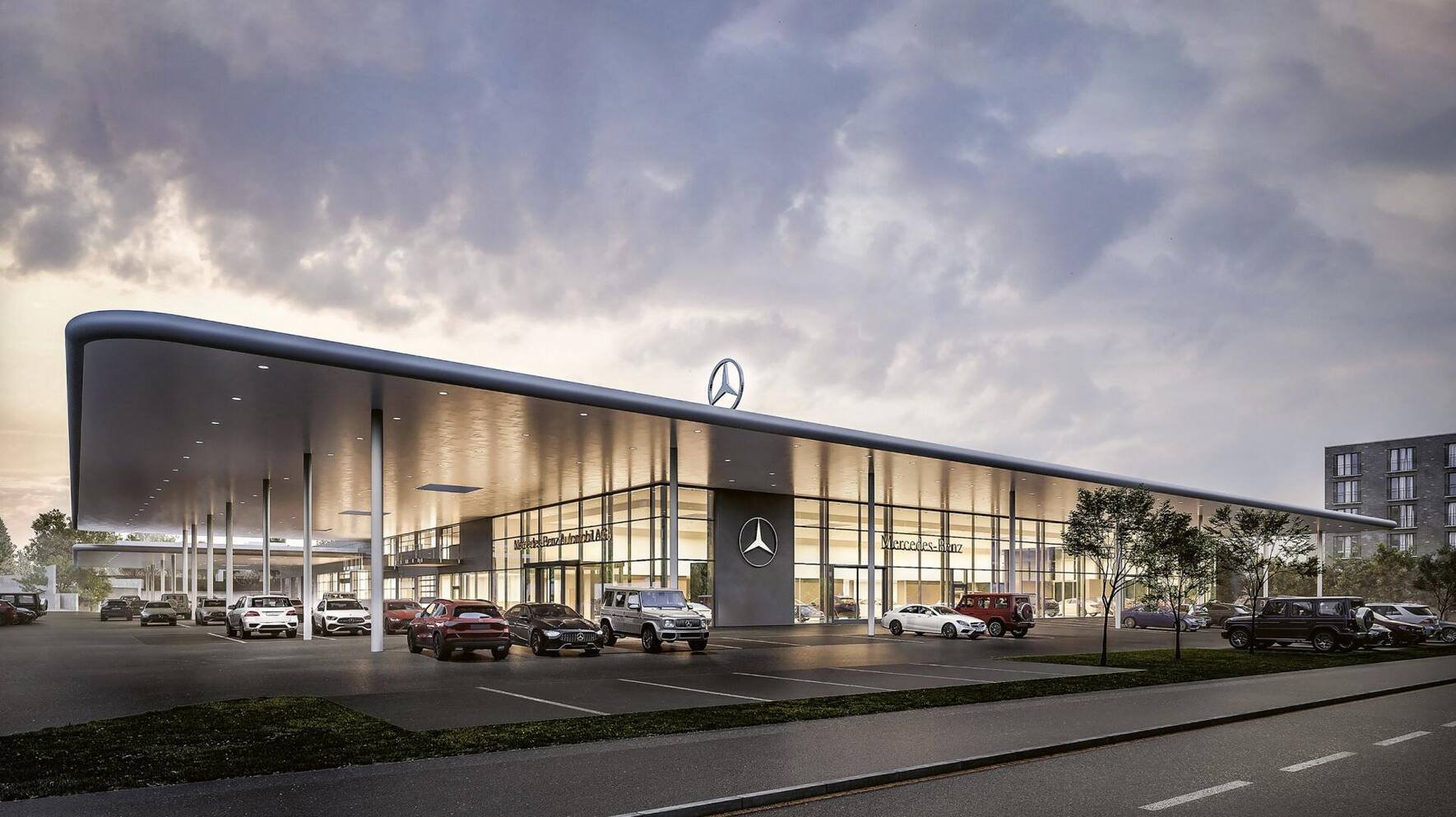 Die Familie Stüber ist mit ihrem Unter­nehmen Merbag seit mehr als hundert Jahren mit dem Autohersteller Mercedes-Benz liiert.