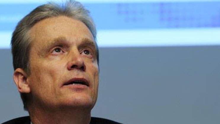 Brachte Swiss Re zurück in die schwarzen Zahlen: CEO Stefan Lippe. (Bild: Keystone)